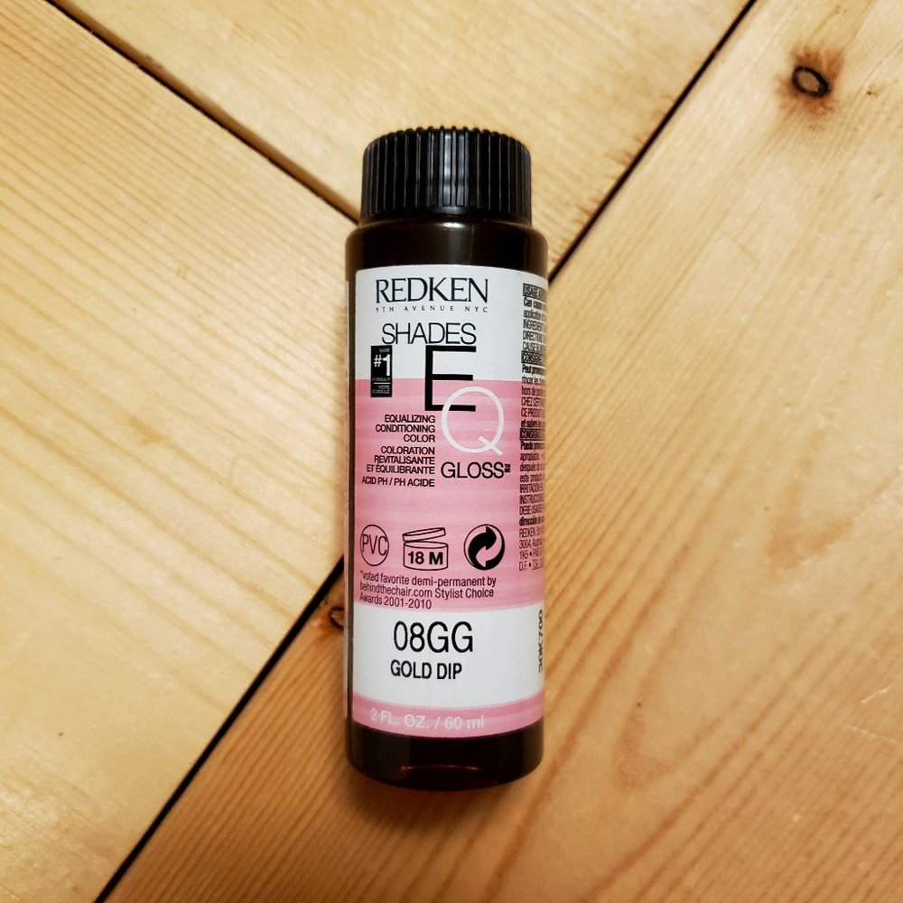Redken Shades EQ Gloss 08GG Gold Dip 2 FL OZ x1